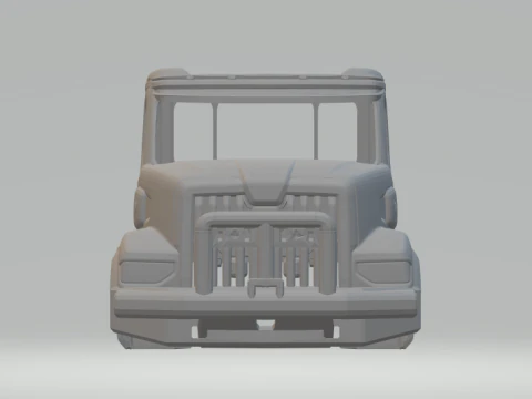 ウエスタンスター 49X デイキャブ 3Dプリントモデル