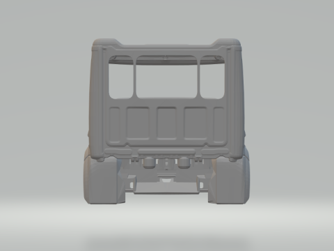 WESTER STAR 49X day cab 3Dプリントモデル