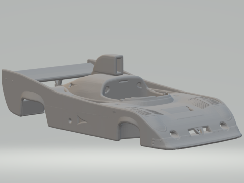 Alfa romeo t33 3Dプリントモデル