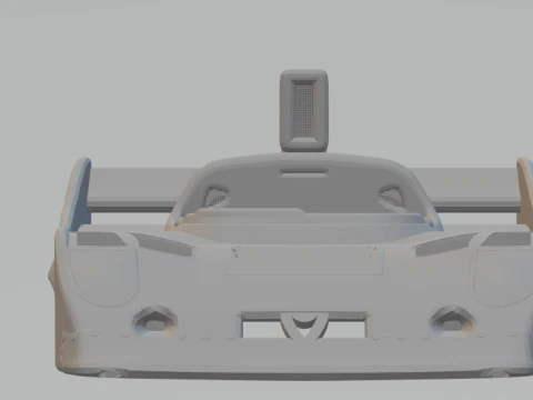 アルファロメオ T33 3Dプリントモデル