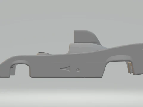 アルファロメオ T33 3Dプリントモデル