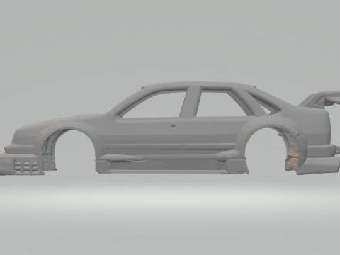 Fiat tempra race 3D Print Model