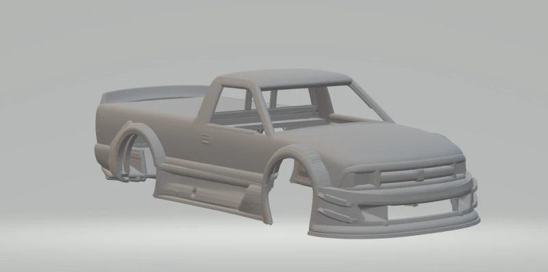 S10 race car 3D Print Model .c4d .max .obj .3ds .fbx .stl .blend 