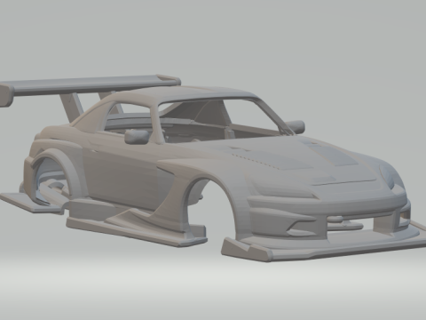 Honda s2000 3Dプリントモデル