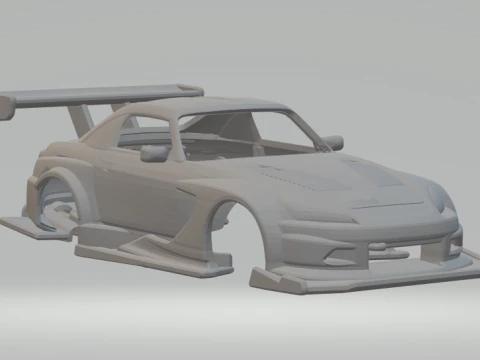 होंडा एस2000 3D प्रिंट मॉडल