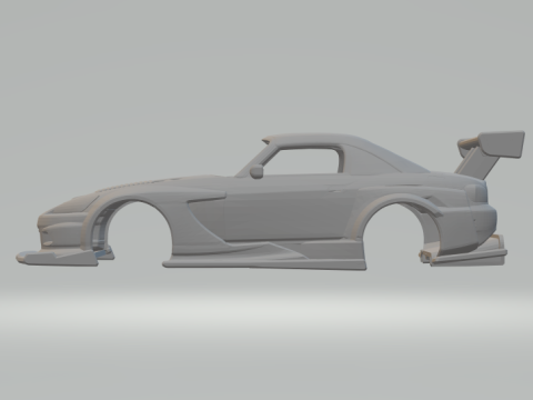Honda s2000 3Dプリントモデル