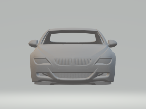M6 coupe 3Dプリントモデル
