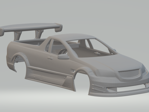 Holden ute race car Modelo de impresión 3D