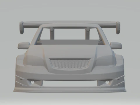 Holden ute race car 3D Print Model