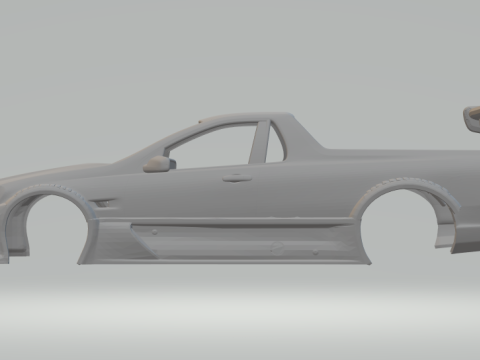 Holden ute race car 3D प्रिंट मॉडल