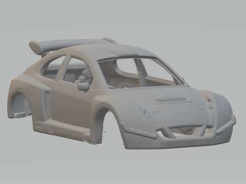 Colin McRaes Dream Car Modèles 3D en vedette