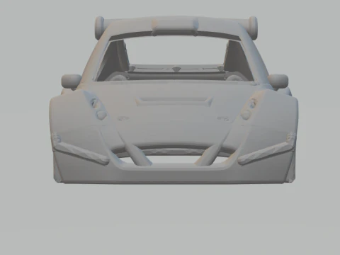 Colin McRaes Dream Car 3D Print Model