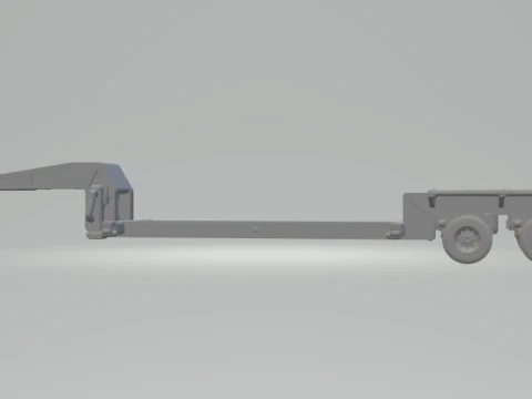 Container trailer 3D Print Model
