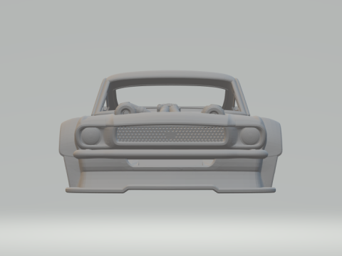 Mustang hoonicorn fastback Modelo de impresión 3D