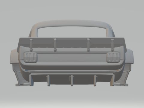 Mustang hoonicorn fastback Modelo de impresión 3D