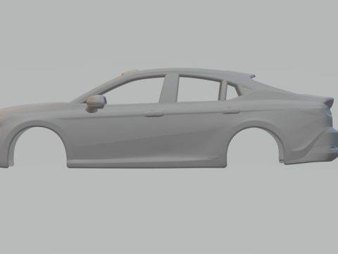 Toyota camry XV80 3D Print Model