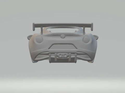 Alfa romeo race day 3D Print Model