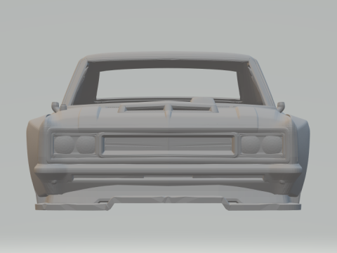 Amc rebel 3Dプリントモデル
