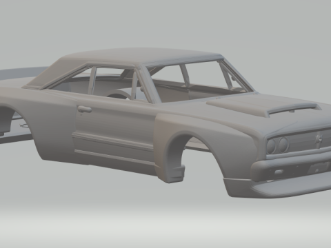 Dodge coronet custom Modèles 3D en vedette
