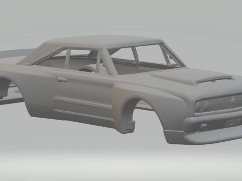 Dodge coronet custom 3D Print Model