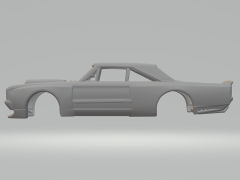 Dodge coronet custom Modèles 3D en vedette