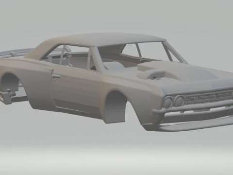 쉐보레 쉐벨 커스텀 3D 프린트 모델