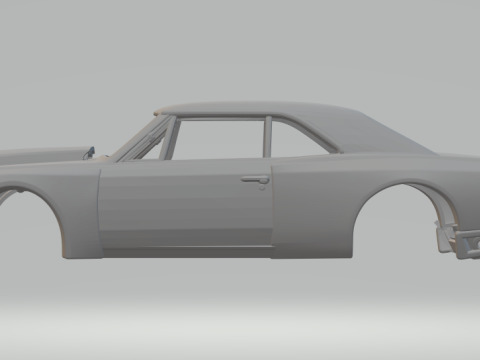 Chevrolet chevelle custom Modèles 3D en vedette