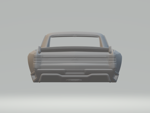 Chevrolet chevelle custom Modèles 3D en vedette