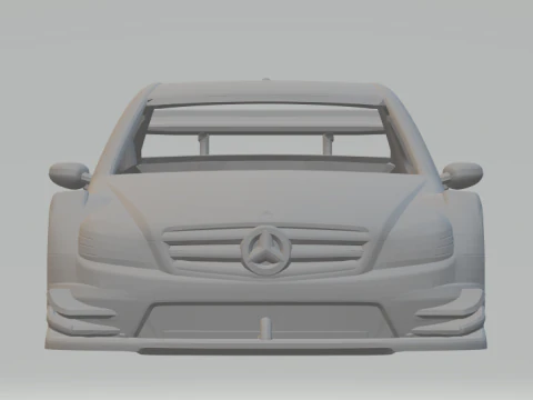 Mercedes c-class 2007 dtm 3D Print Model