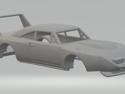 Dodge charger custom 3D Print Model