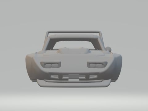 Dodge charger custom 3D Print Model
