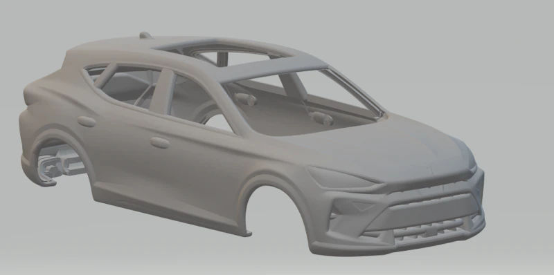 Cupra formentor 3D Print Model .c4d .max .obj .3ds .fbx .stl .blend 
