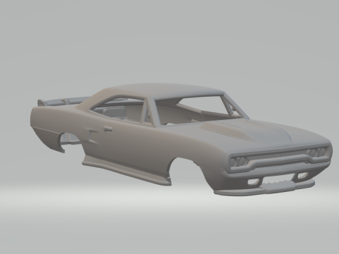 PLYMOUTH gtx custom 3D प्रिंट मॉडल