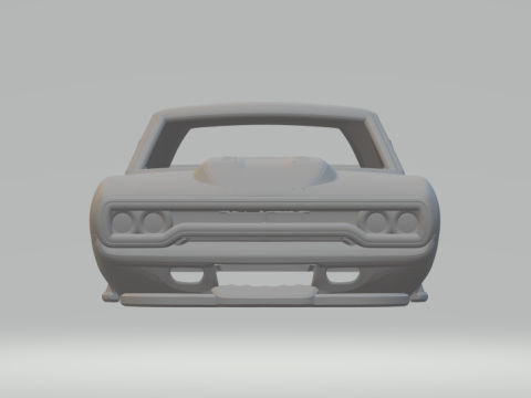 PLYMOUTH gtx custom Modelo de impresión 3D