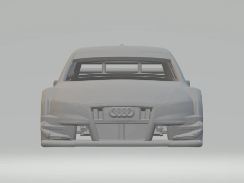 Audi a4 dtm 3D Print Model