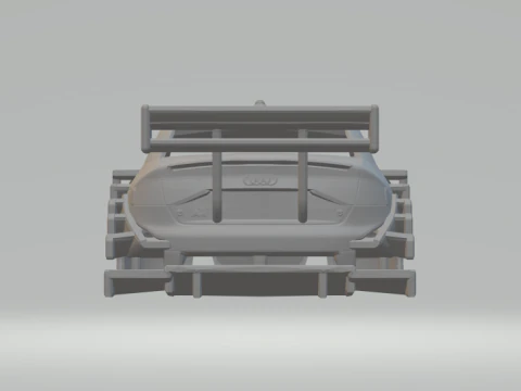 Audi a4 dtm 3D Print Model