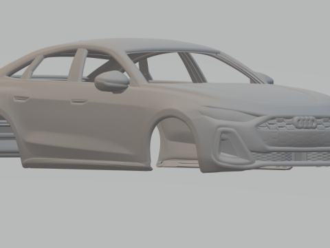 Audi a5 3generation Modelo de impresión 3D
