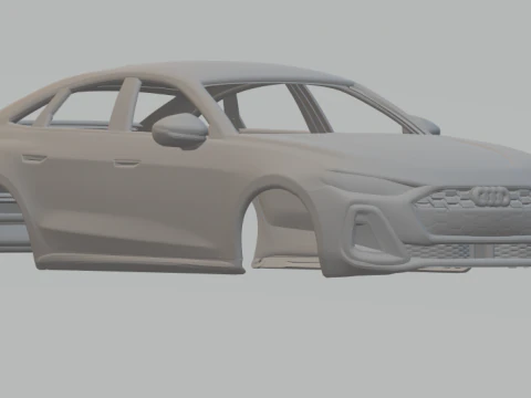 Audi a5 3generation 3D Print Model