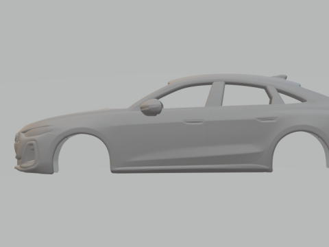 Audi a5 3generation 3D प्रिंट मॉडल