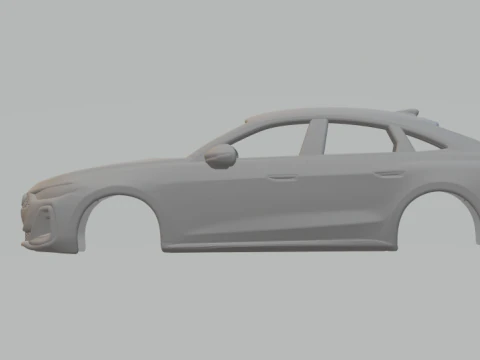 Audi a5 3generation 3D Print Model