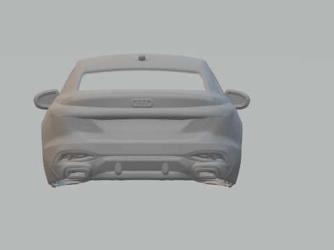 Audi a5 3generation 3D प्रिंट मॉडल