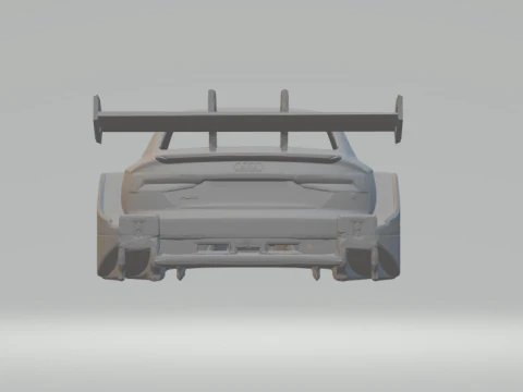 Audi s5 dtm 3D Print Model
