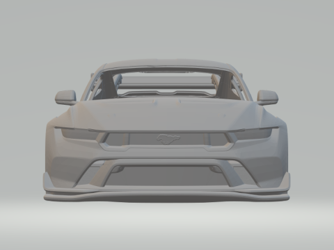 Mustang gtd 3D Druckmodell