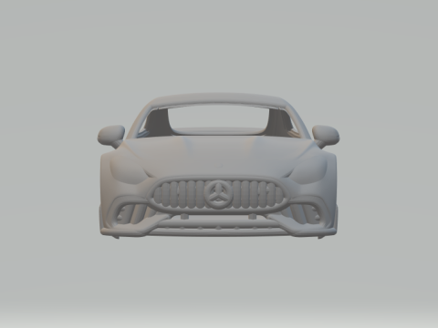 Mercedes amg gt 3D Print Model