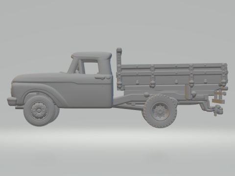 F series truck brazil 3D Print Model