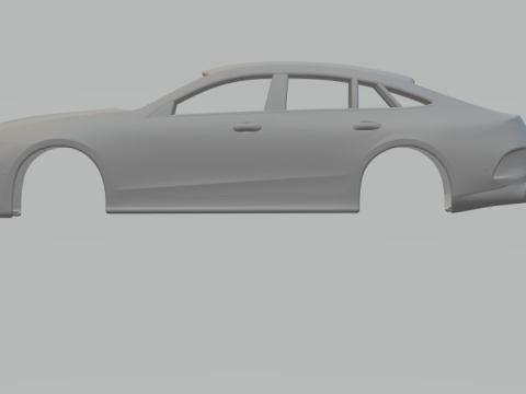 Mercedes benz amg gt 4 doors Modèles 3D en vedette