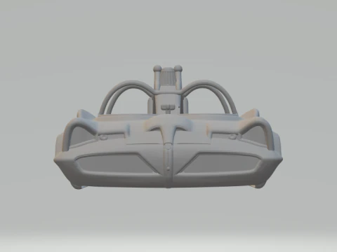 Batmobile 3D Print Model