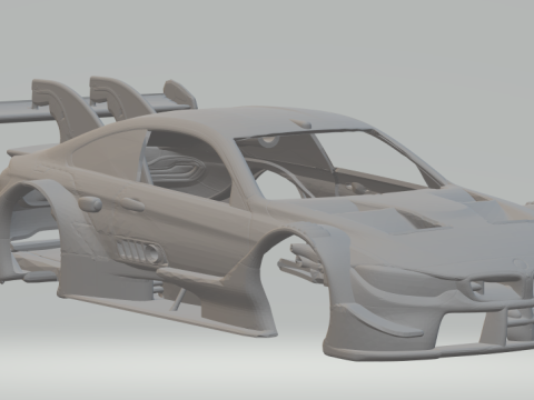Dym car 3D Print Model