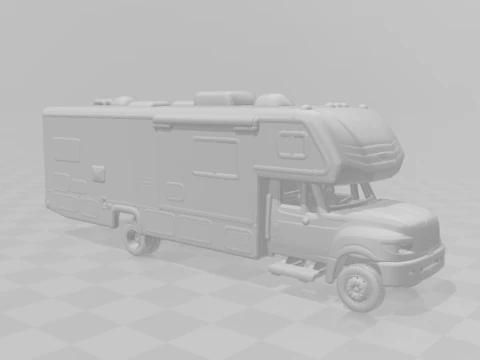 Uluslararası karavan 3D Baskı Modeli
