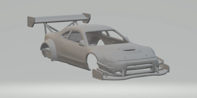 Toyota celica gt race car 3D Print Model .c4d .max .obj .3ds .fbx .stl .blend